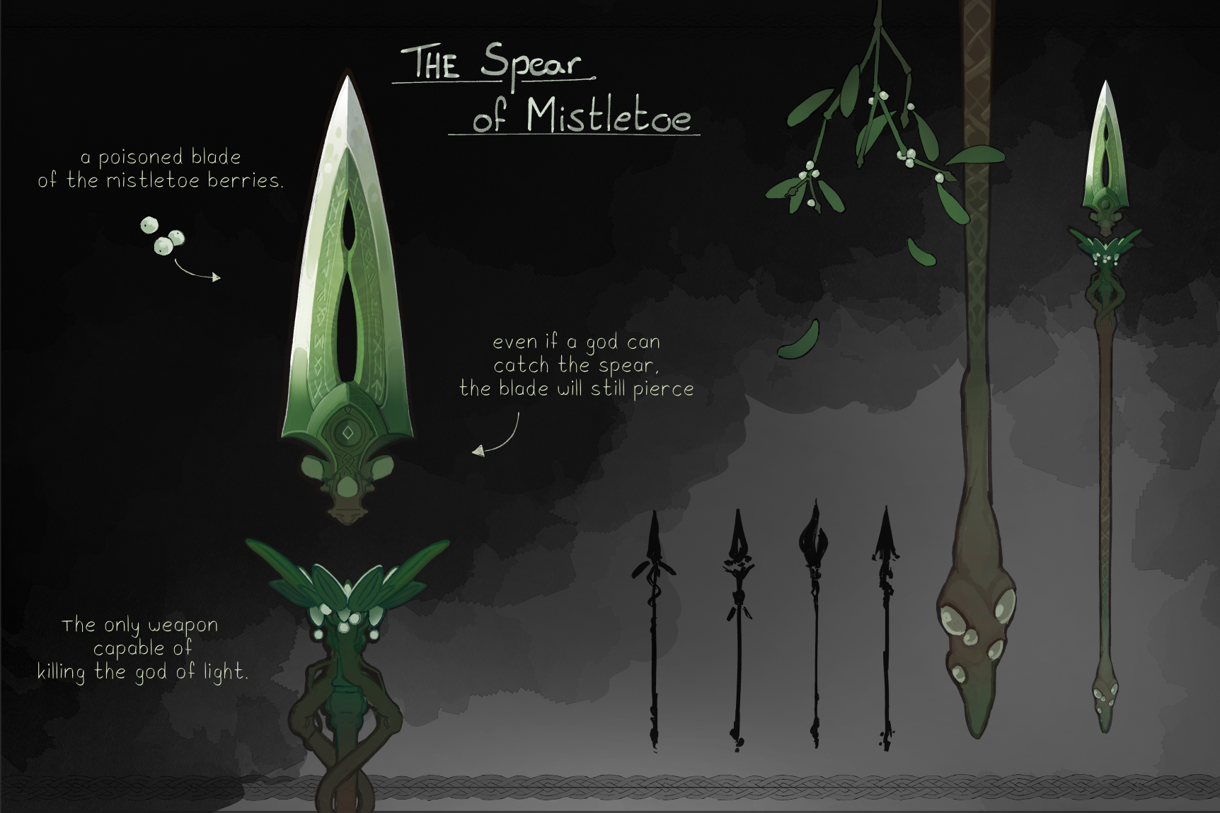 Mistletoe Spear